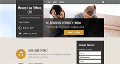 Desktop Screenshot of masseylawoffices.com